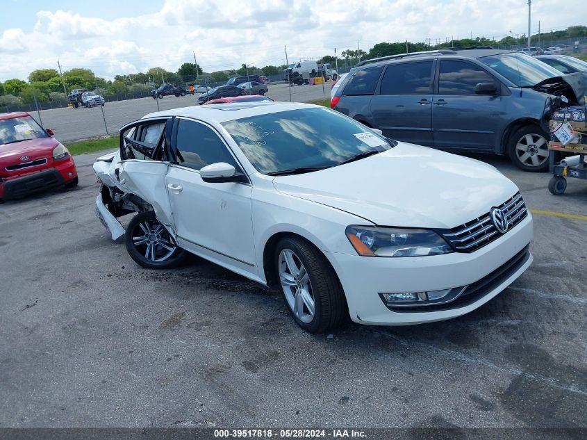 2014 VOLKSWAGEN PASSAT 2.0L TDI SE