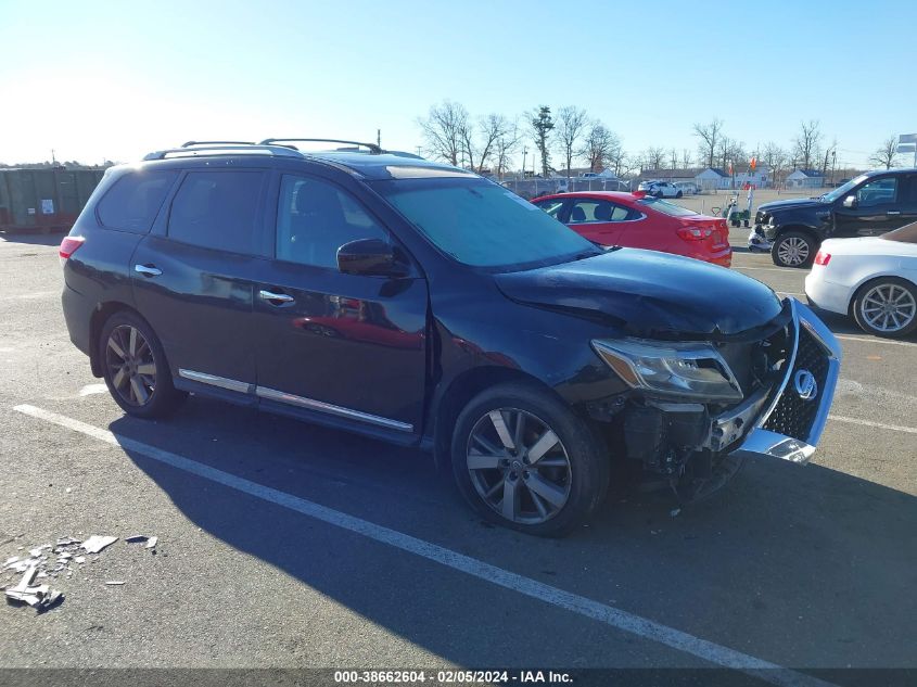 2016 NISSAN PATHFINDER PLATINUM