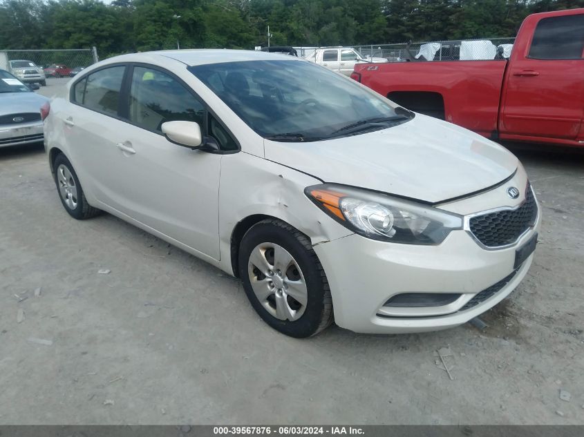 2015 KIA FORTE LX