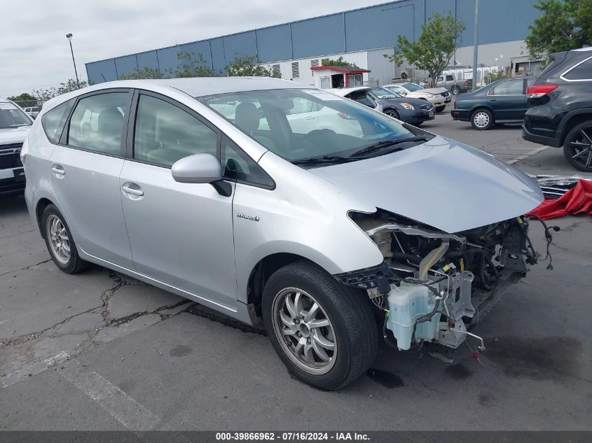 2012 TOYOTA PRIUS V THREE