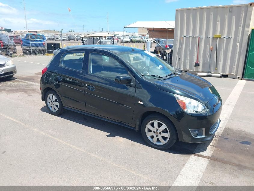 2014 MITSUBISHI MIRAGE ES