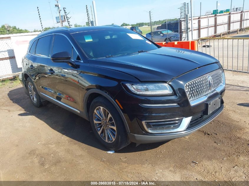 2019 LINCOLN NAUTILUS SELECT