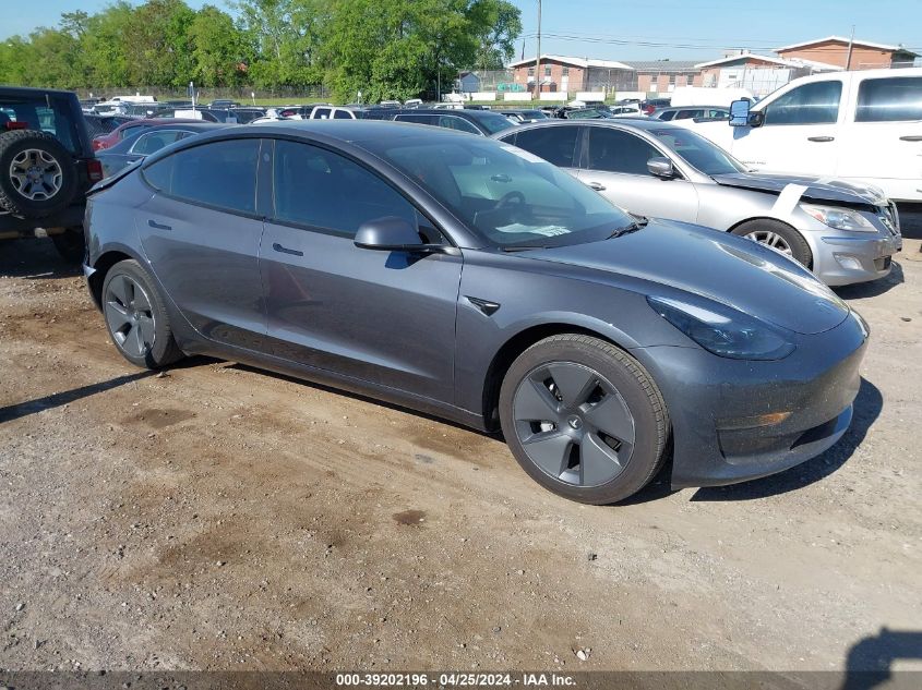 2023 TESLA MODEL 3 REAR-WHEEL DRIVE