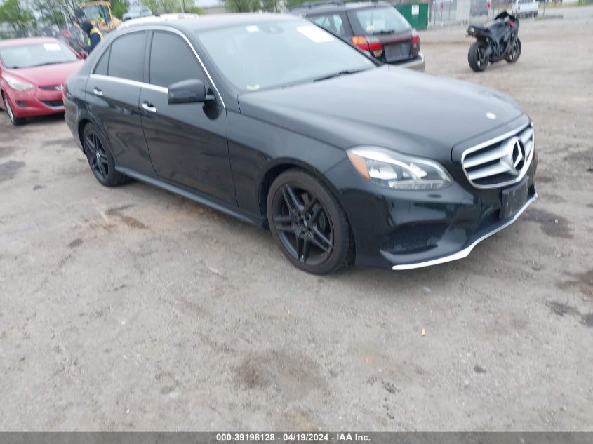 2015 MERCEDES-BENZ E 350 4MATIC