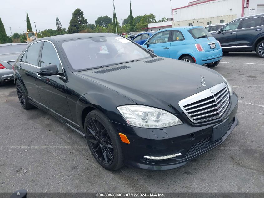 2011 MERCEDES-BENZ S 550