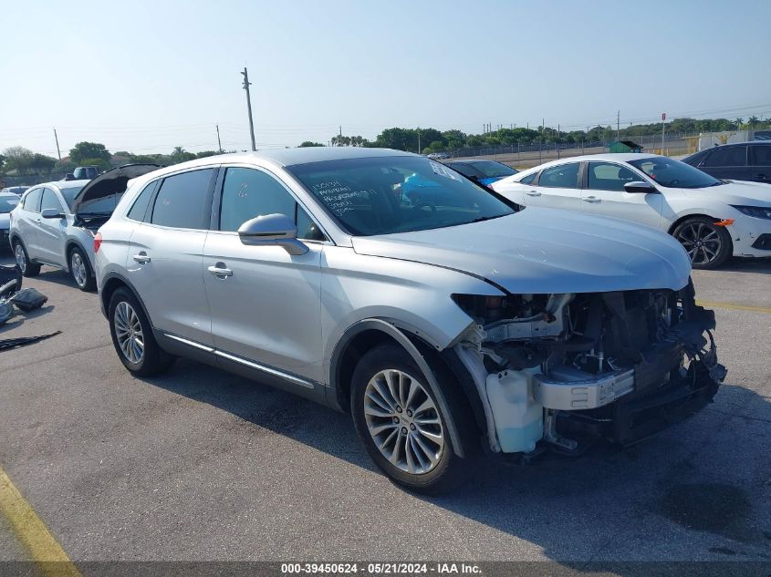 2016 LINCOLN MKX SELECT