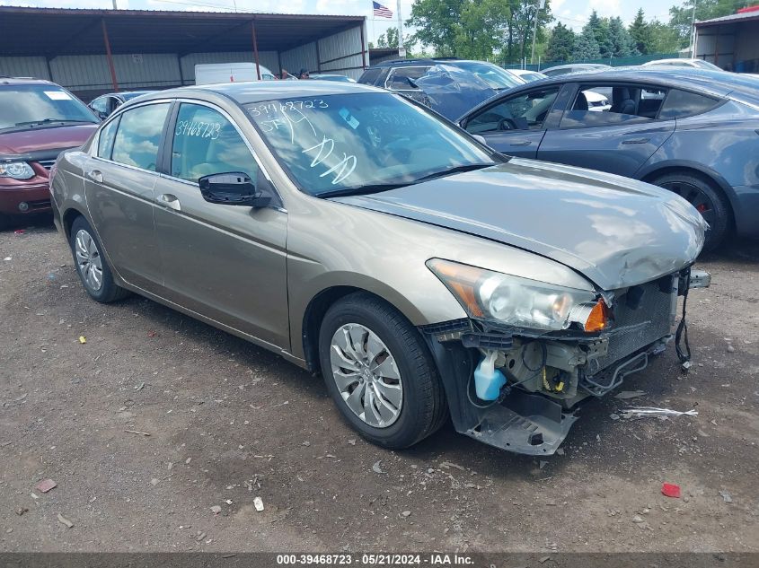 2010 HONDA ACCORD 2.4 LX