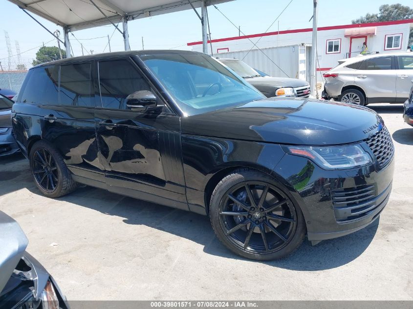 2018 LAND ROVER RANGE ROVER 5.0L V8 SUPERCHARGED