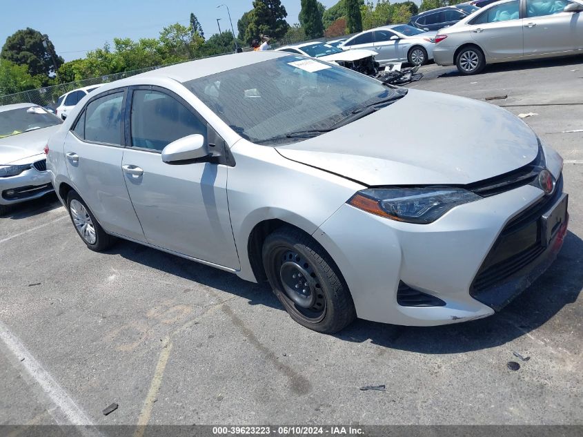 2019 TOYOTA COROLLA XLE