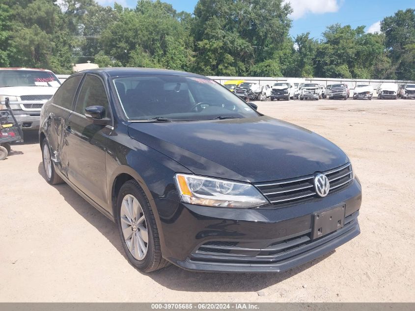 2015 VOLKSWAGEN JETTA 2.0L TDI SE