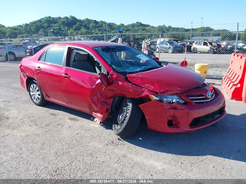 2013 TOYOTA COROLLA S/LE