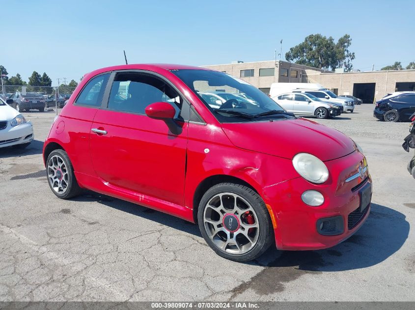 2012 FIAT 500 SPORT