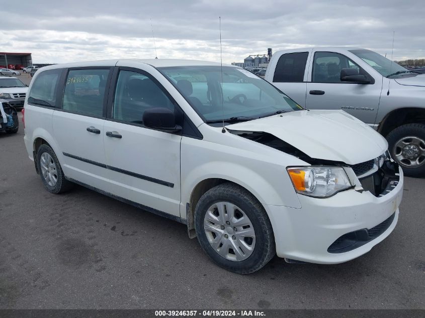 2014 DODGE GRAND CARAVAN AMERICAN VALUE PKG