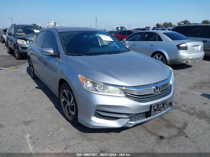 2016 HONDA ACCORD LX