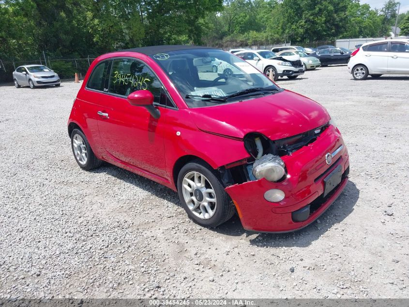 2012 FIAT 500C POP