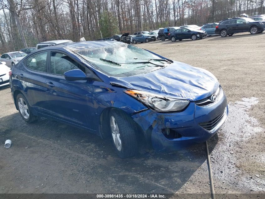 2013 HYUNDAI ELANTRA GLS