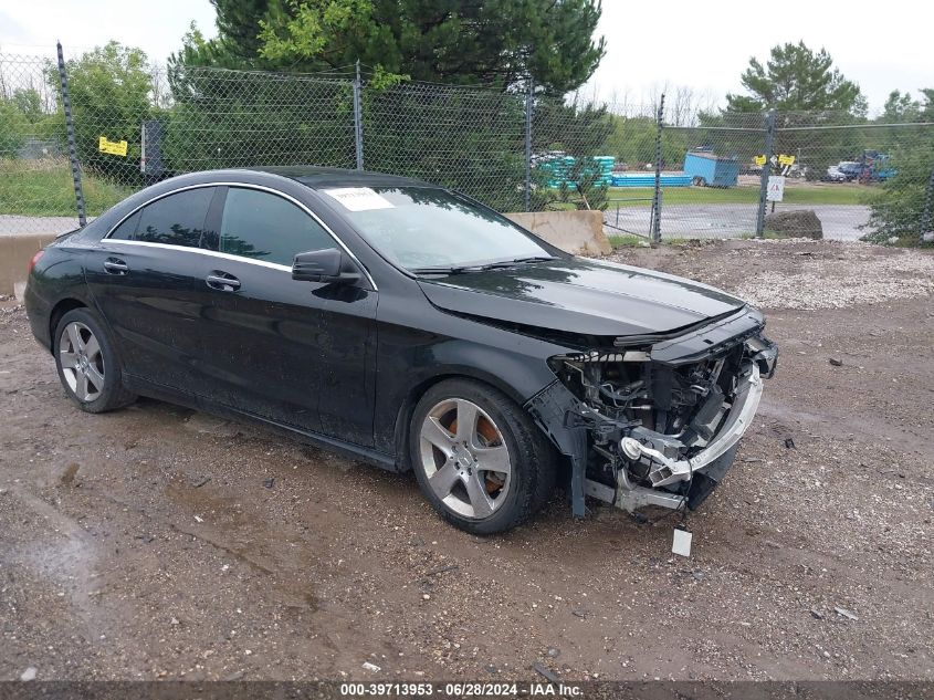 2016 MERCEDES-BENZ CLA 250 250