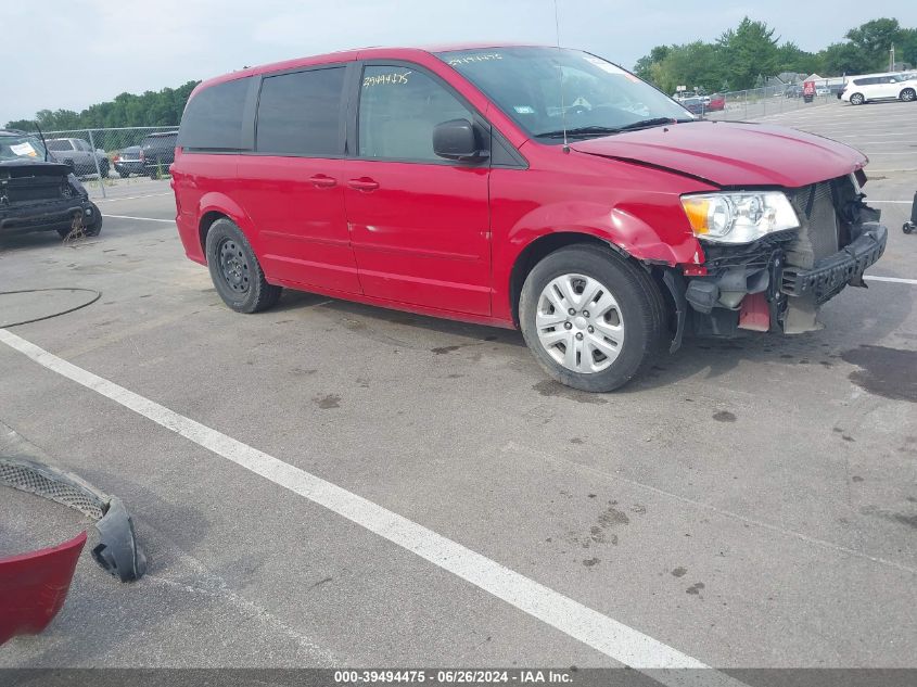 2015 DODGE GRAND CARAVAN SE