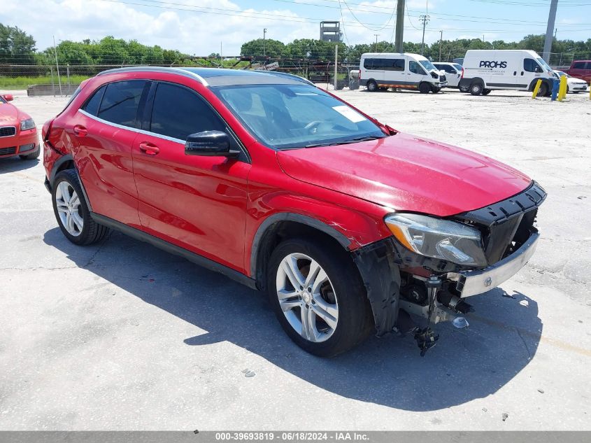 2015 MERCEDES-BENZ GLA 250