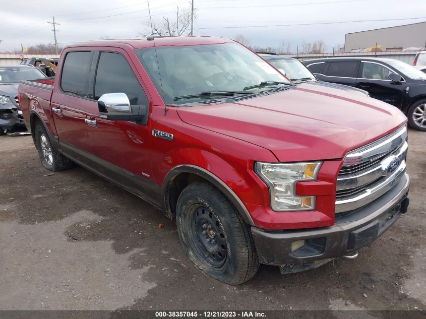 2016 FORD F-150 LARIAT