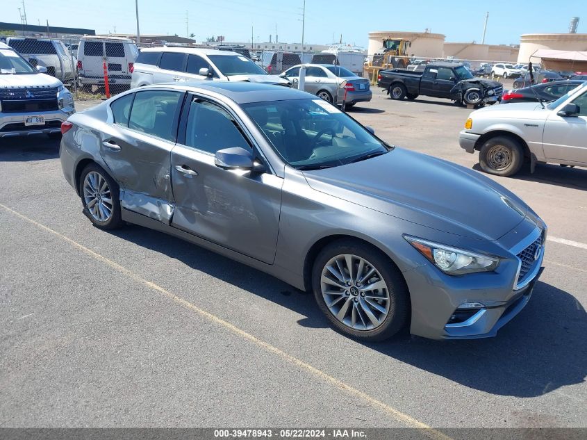 2023 INFINITI Q50 LUXE