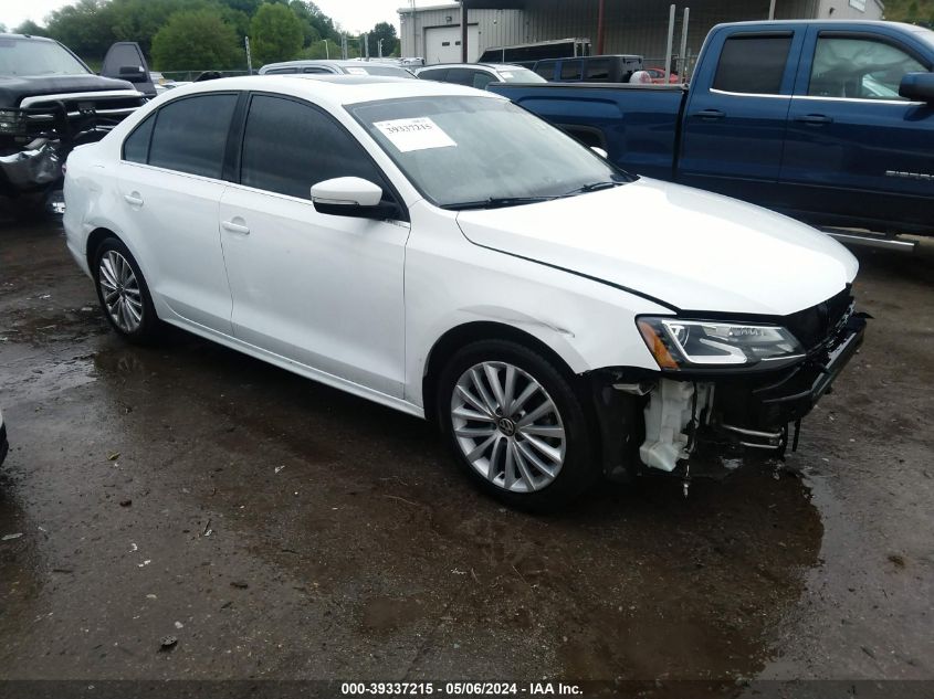 2016 VOLKSWAGEN JETTA 1.8T SEL