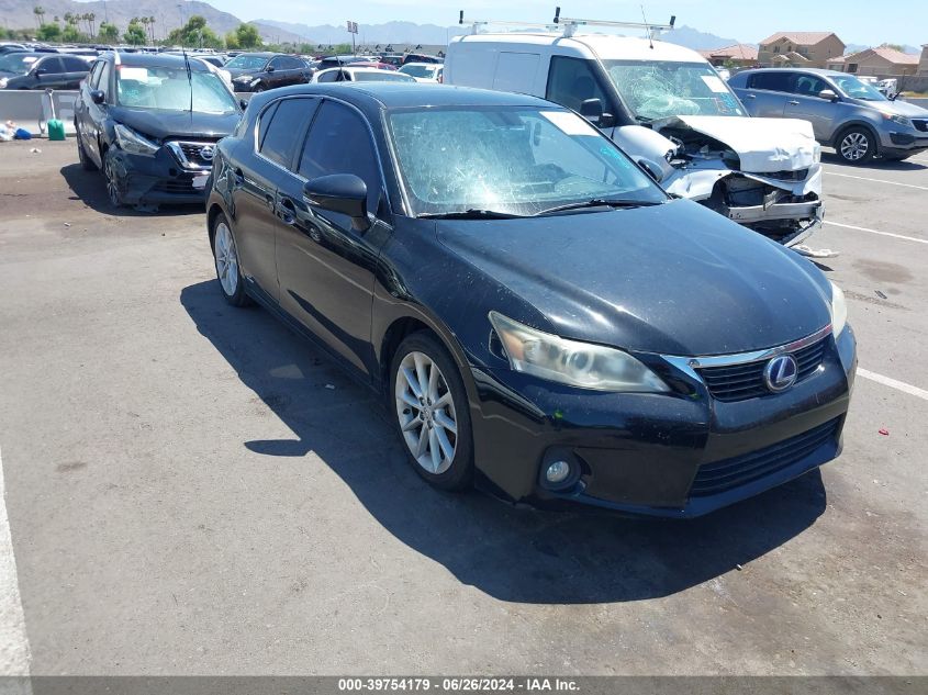 2012 LEXUS CT 200H PREMIUM