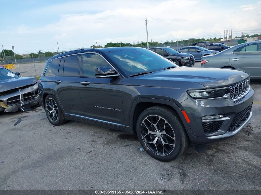 2022 JEEP GRAND CHEROKEE SUMMIT RESERVE 4X4