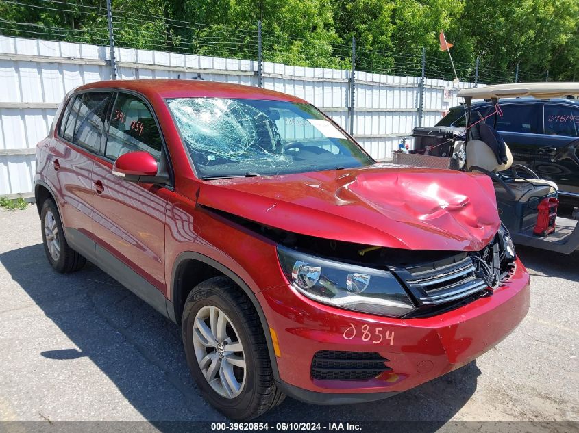 2014 VOLKSWAGEN TIGUAN S