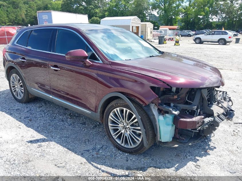 2017 LINCOLN MKX RESERVE