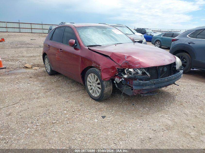 2011 SUBARU IMPREZA 2.5I PREMIUM