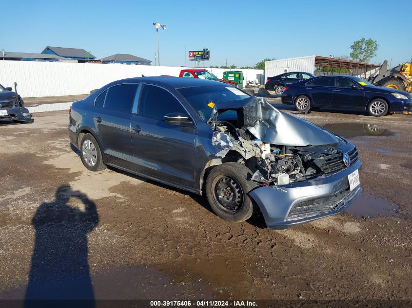 2015 VOLKSWAGEN JETTA 2.0L S