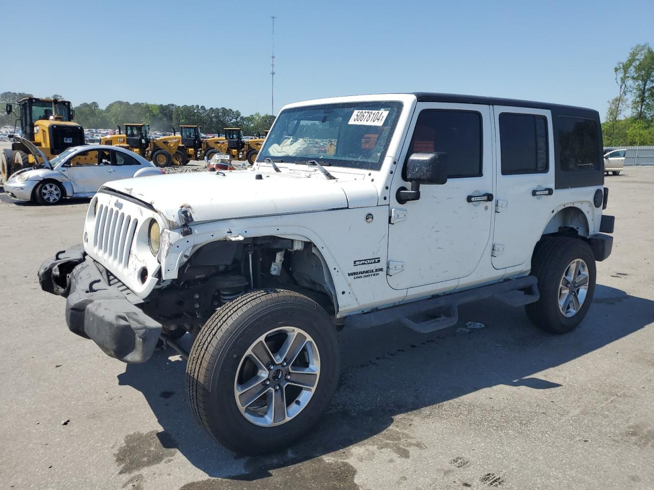 2014 JEEP WRANGLER UNLIMITED SPORT