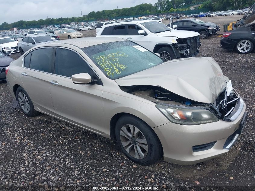 2013 HONDA ACCORD LX