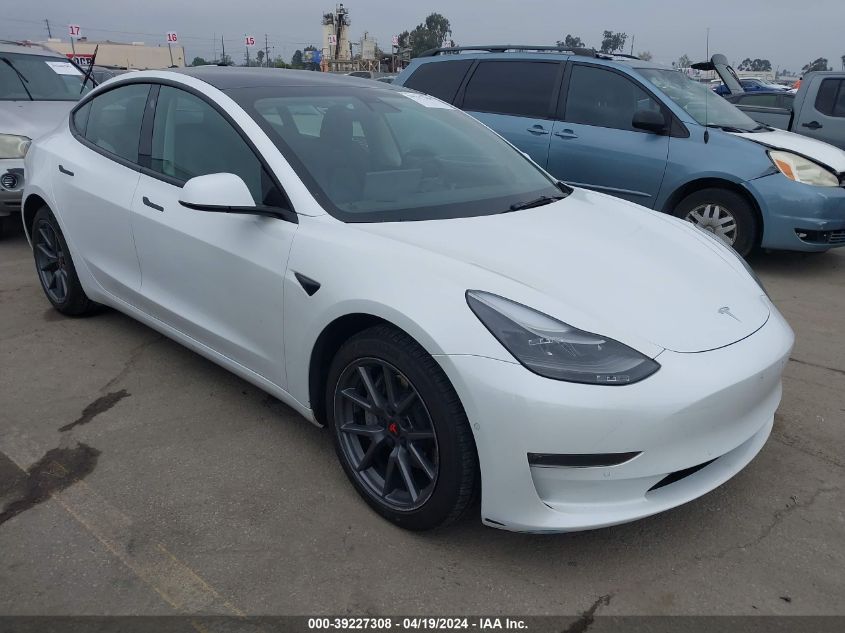 2022 TESLA MODEL 3 LONG RANGE DUAL MOTOR ALL-WHEEL DRIVE