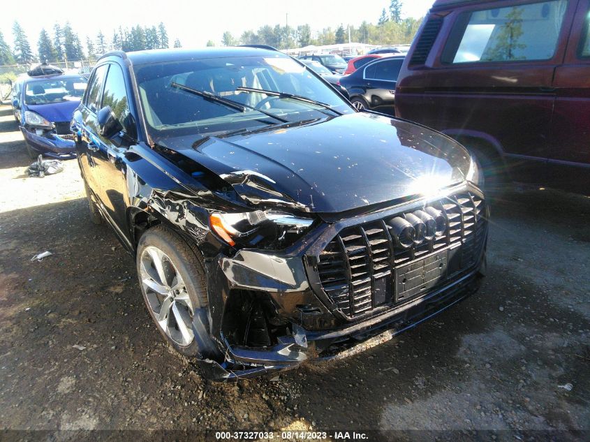 2021 AUDI Q3 PREMIUM 45 TFSI S LINE QUATTRO TIPTRONIC