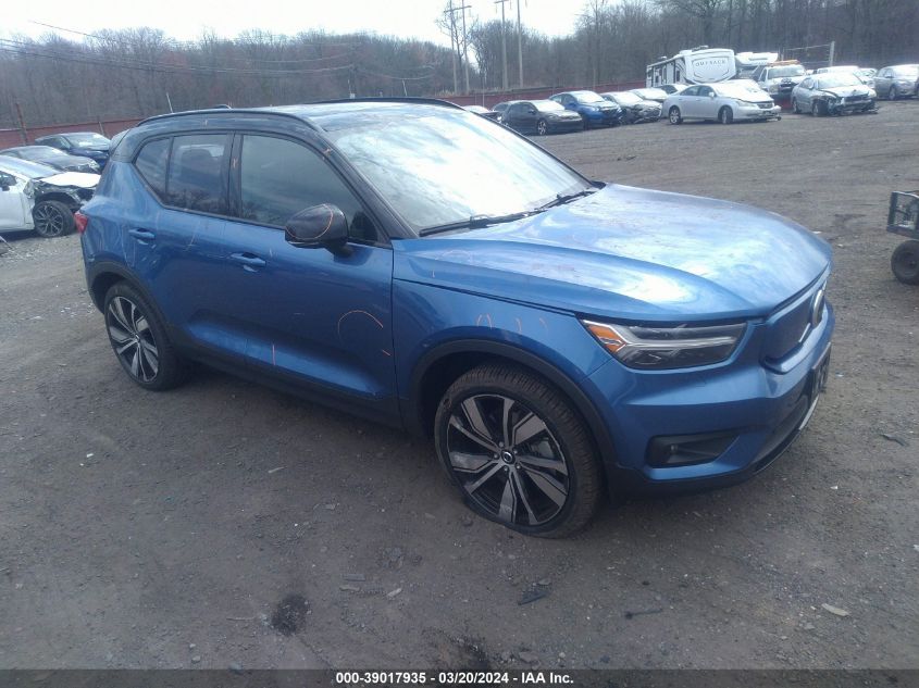 2021 VOLVO XC40 RECHARGE PURE ELECTRIC P8