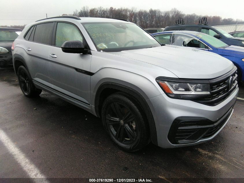 2023 VOLKSWAGEN ATLAS CROSS SPORT 2.0T SEL R-LINE BLACK