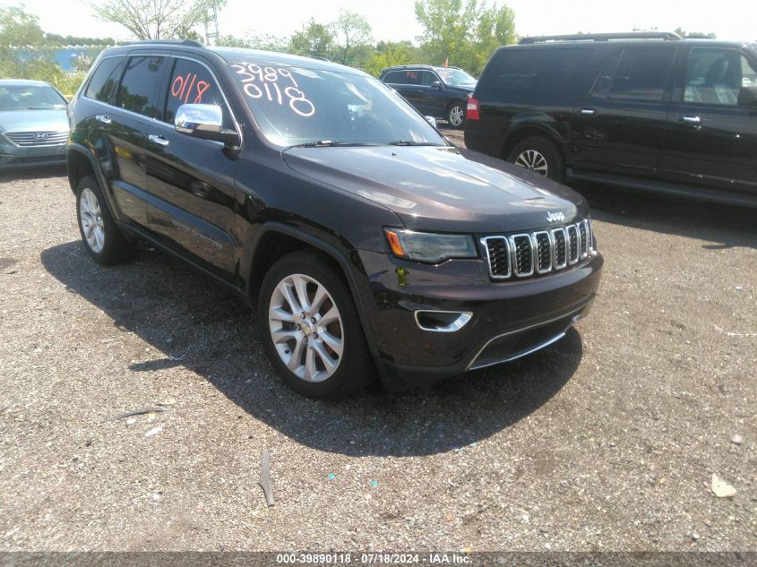 2017 JEEP GRAND CHEROKEE LIMITED 4X4