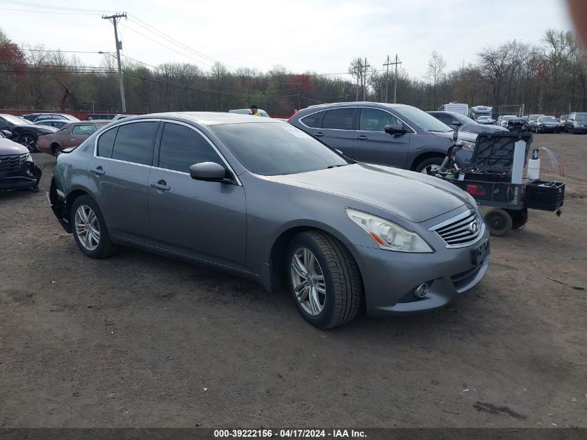 2012 INFINITI G37X