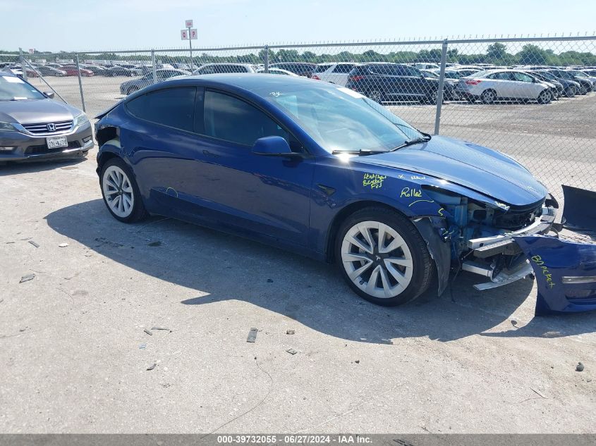 2023 TESLA MODEL 3 REAR-WHEEL DRIVE