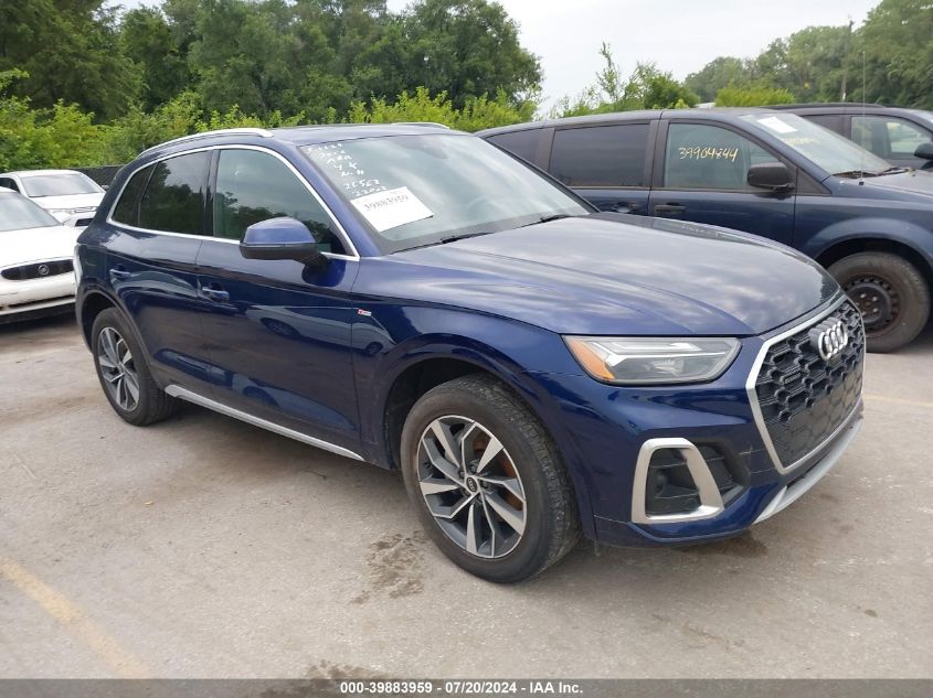 2022 AUDI Q5 PREMIUM PLUS 45 TFSI S LINE QUATTRO S TRONIC