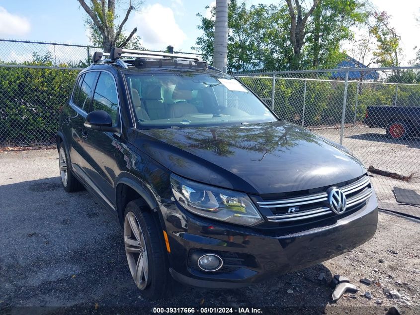 2015 VOLKSWAGEN TIGUAN R-LINE