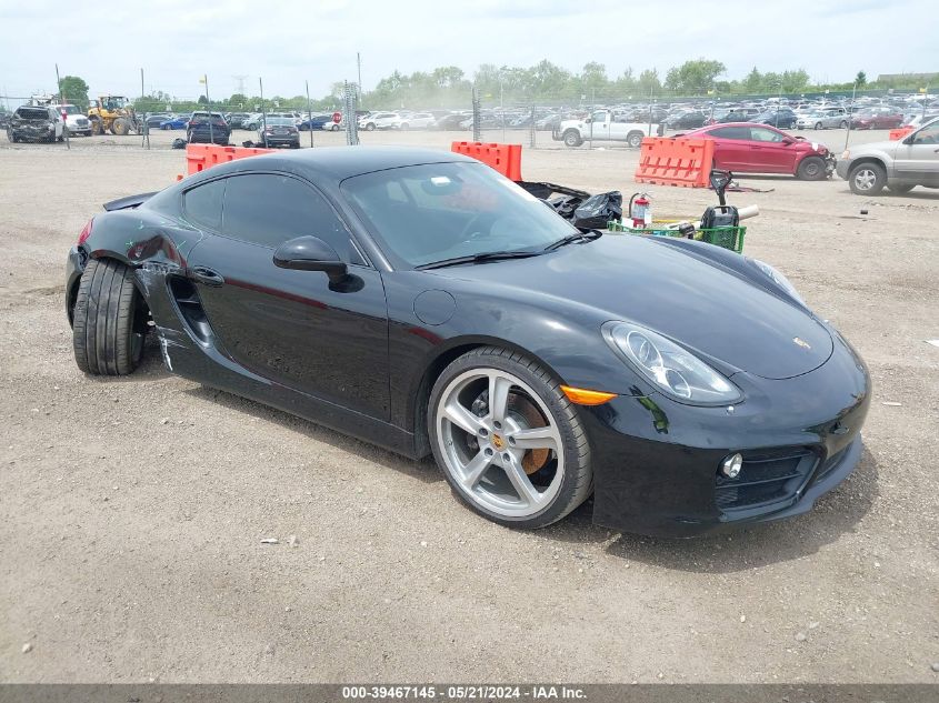 2016 PORSCHE CAYMAN BLACK EDITION