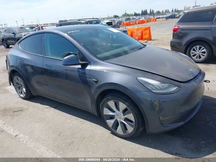 2021 TESLA MODEL Y LONG RANGE DUAL MOTOR ALL-WHEEL DRIVE