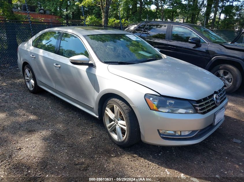 2012 VOLKSWAGEN PASSAT 3.6L V6 SEL PREMIUM