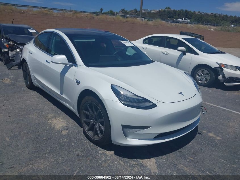 2020 TESLA MODEL 3 STANDARD RANGE PLUS REAR-WHEEL DRIVE/STANDARD RANGE REAR-WHEEL DRIVE