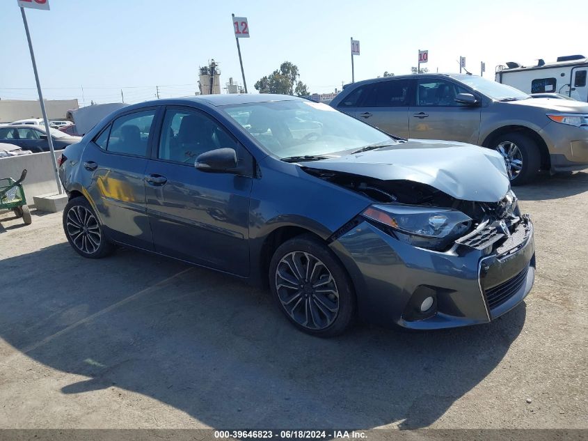 2015 TOYOTA COROLLA S PLUS