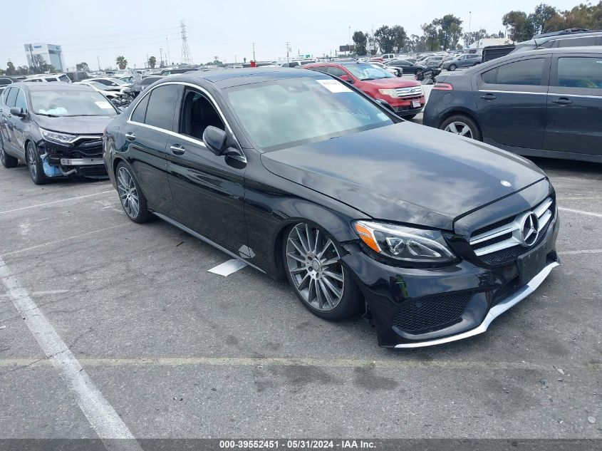 2016 MERCEDES-BENZ C 300 LUXURY/SPORT