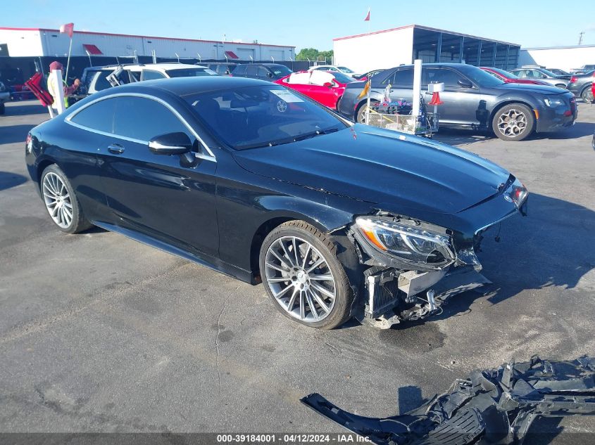 2015 MERCEDES-BENZ S 550 4MATIC